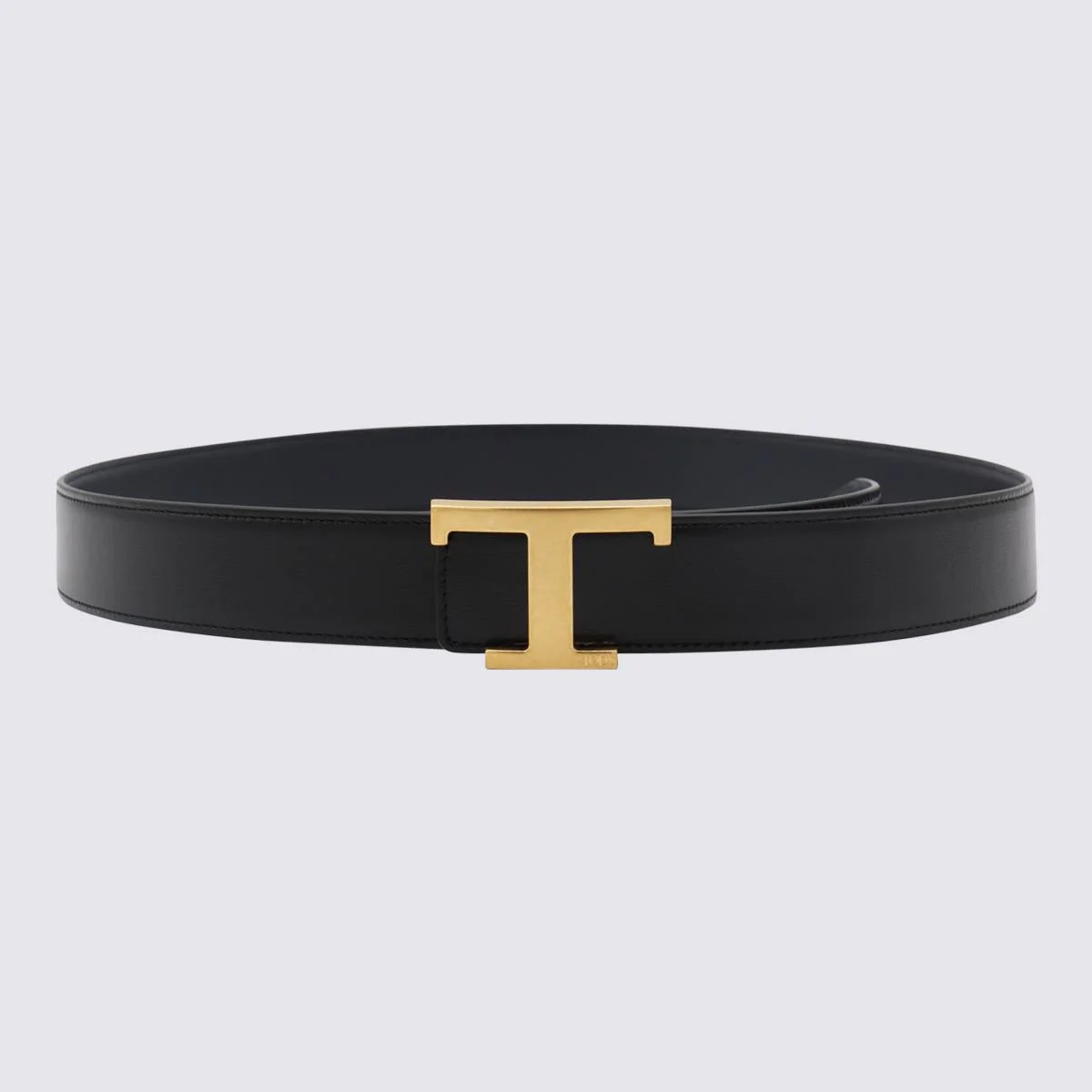 TOD'S TIMELESS REVERSIBLE T LEATHER BELT - 1