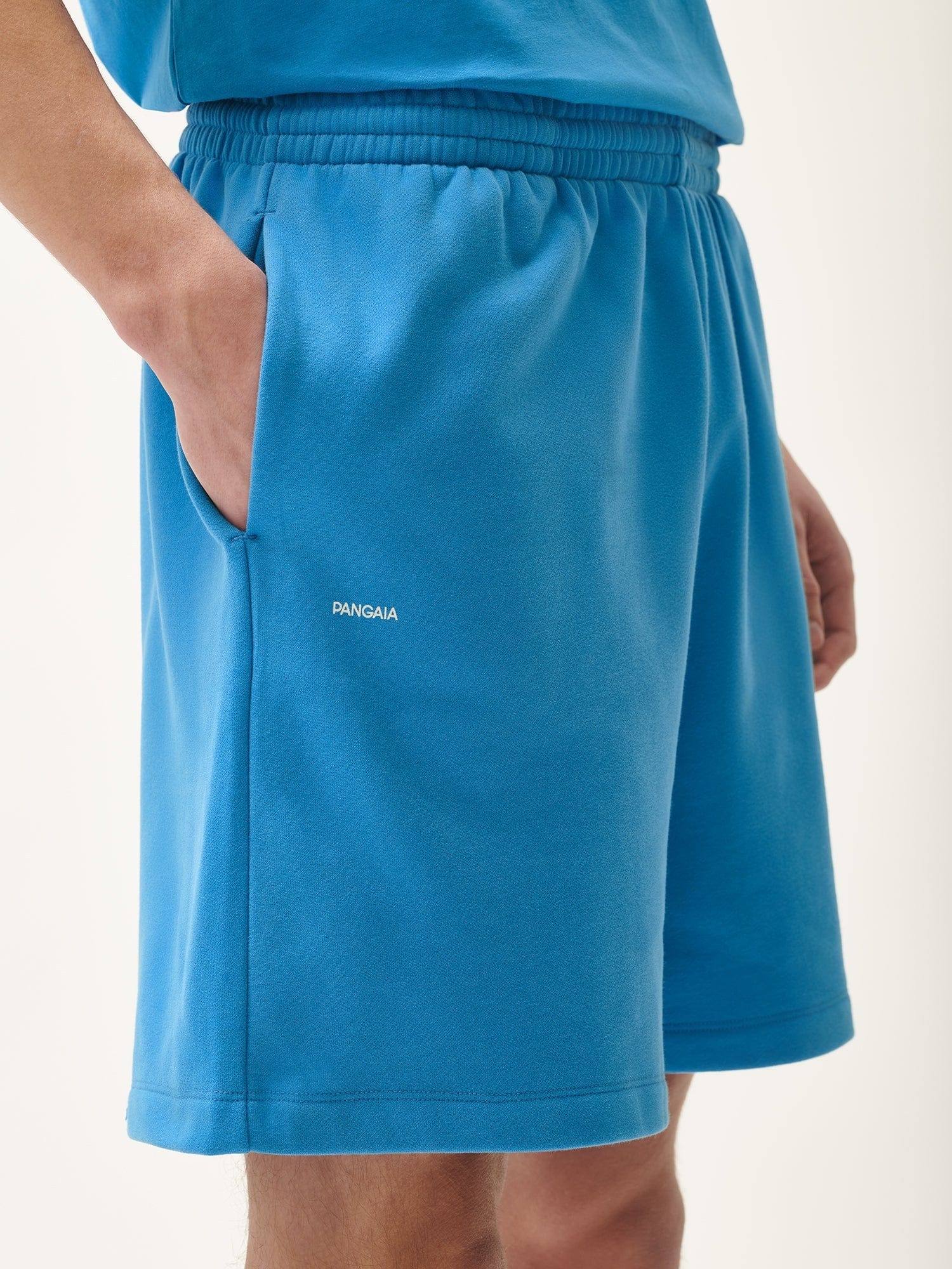 Mens 365 Midweight Mid Length shorts - Geyser Blue - 4