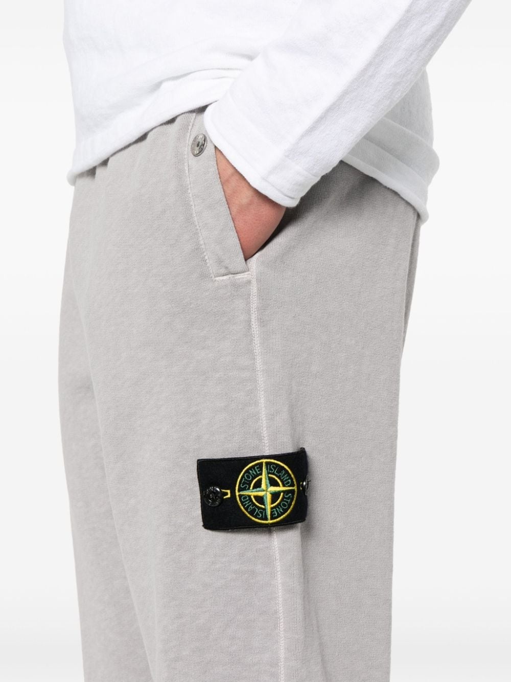 Compass-badge track pants - 5