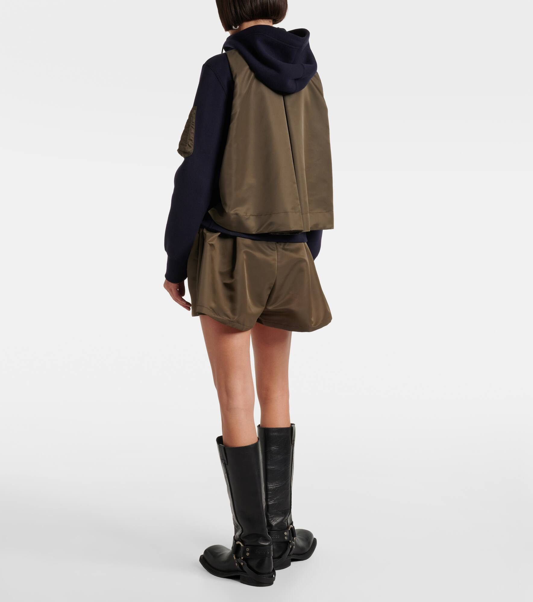 Paneled hoodie - 3