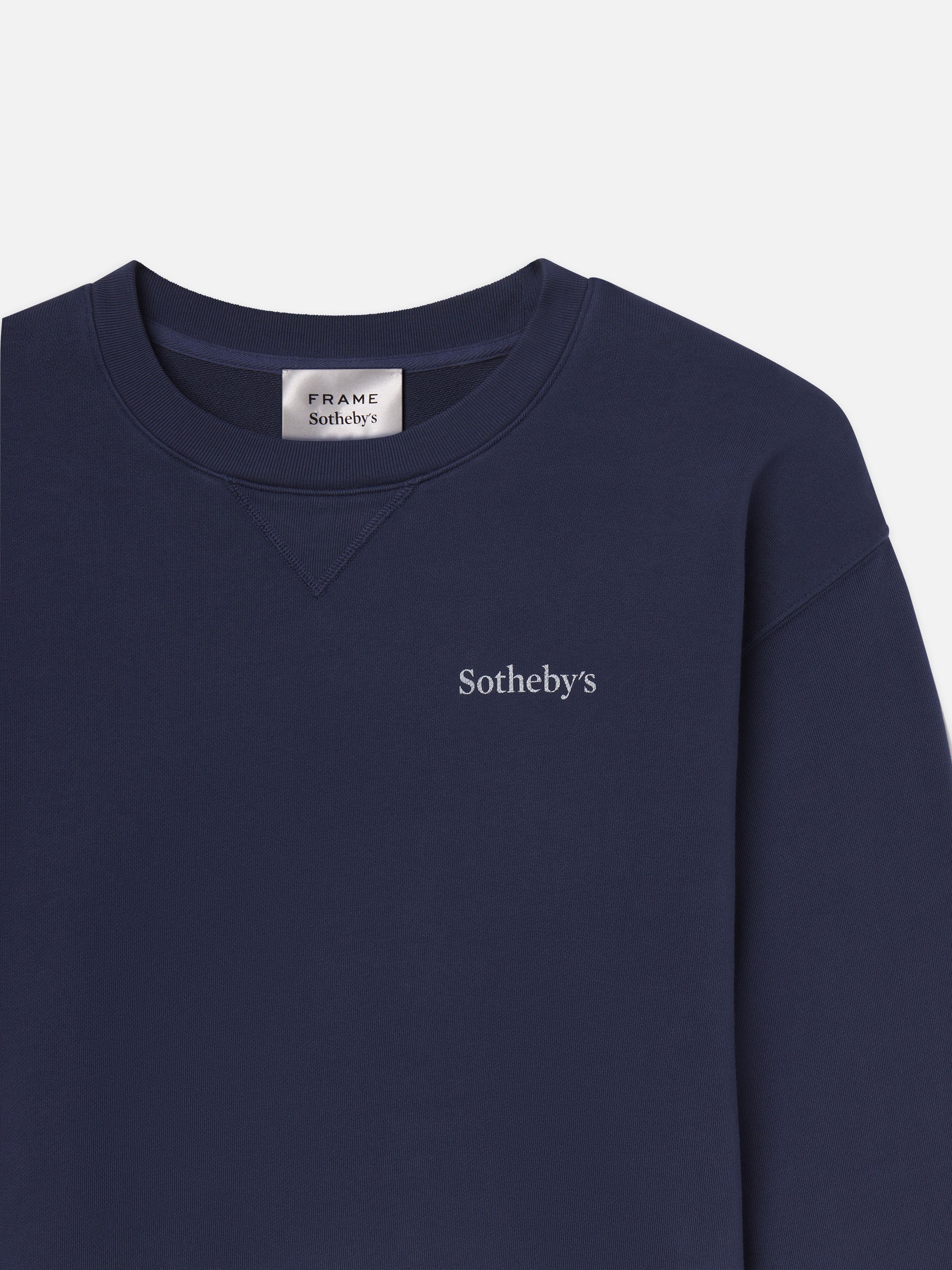 Sotheby's Unisex Crewneck Sweatshirt in Navy - 4