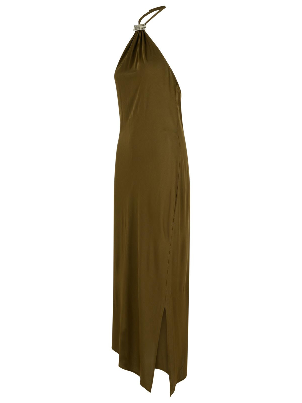 The Attico Green Viscose Dress Women - 2