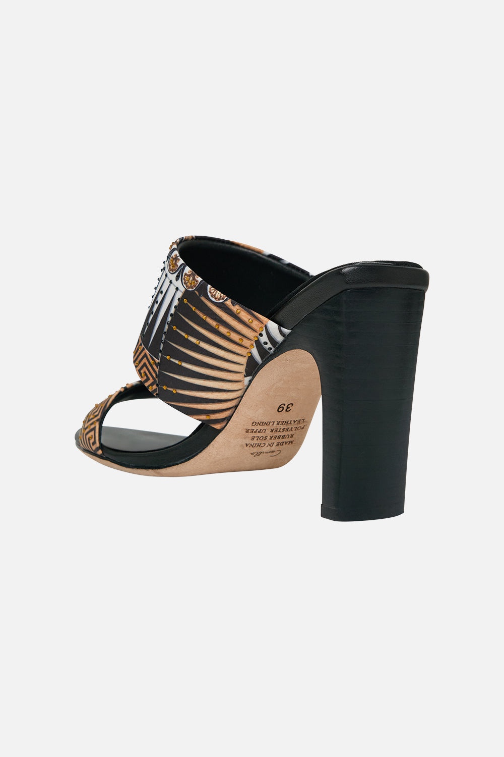 PAMELA ASYM HEEL SANDAL - 3
