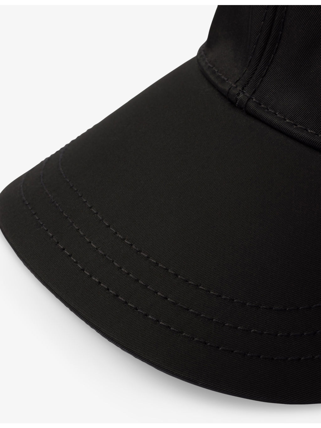 Logo-plaque recycled-nylon baseball cap - 4