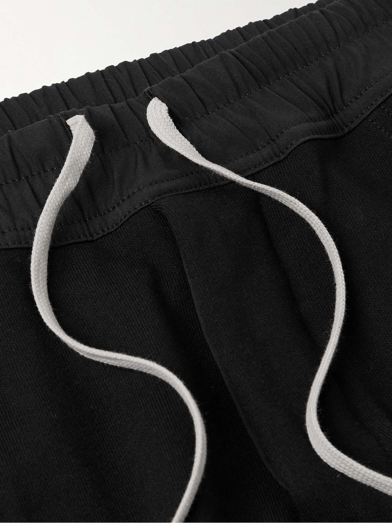Mastodon Tapered Cotton-Jersey Drawstring Cargo Trousers 3