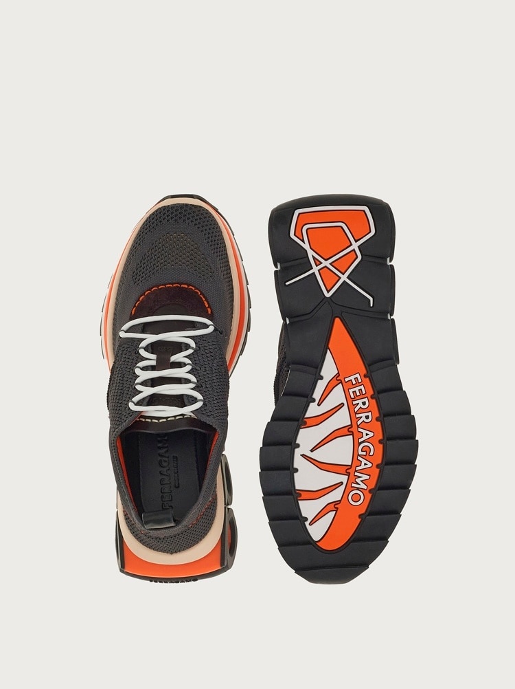 SNEAKERS WITH BRANDED SOLE - 5