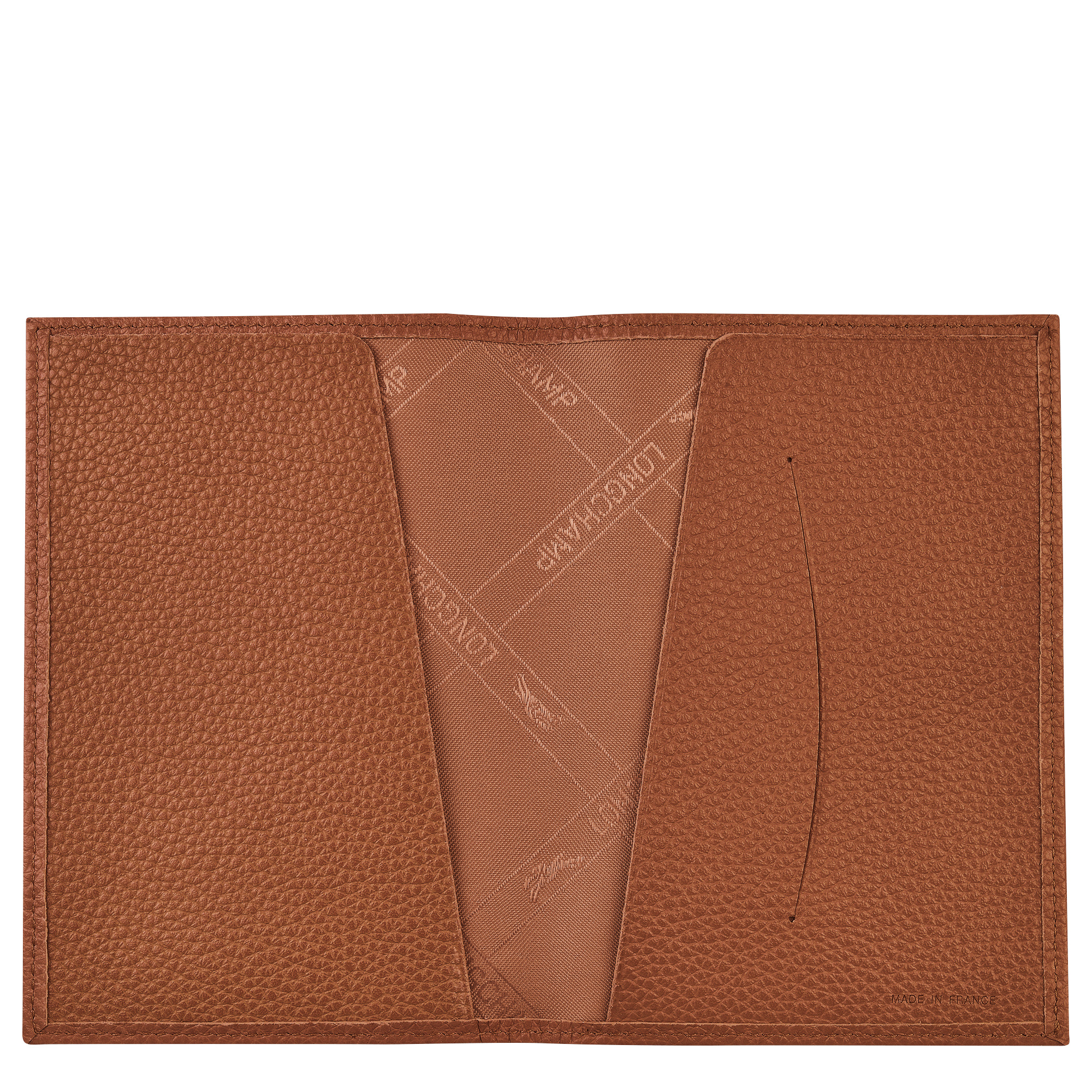 Le Foulonné Passport cover Caramel - Leather (L3416021121