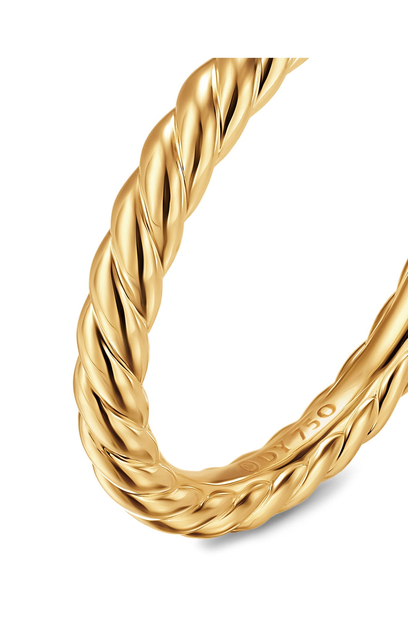 David Yurman Unity Cable Band Ring in 18K Yellow Gold at Nordstrom - 5