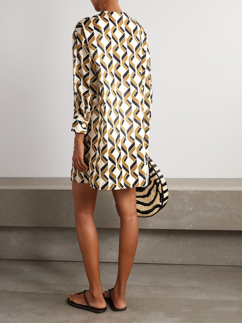 Espace Printed Cotton-voile Shirt 3