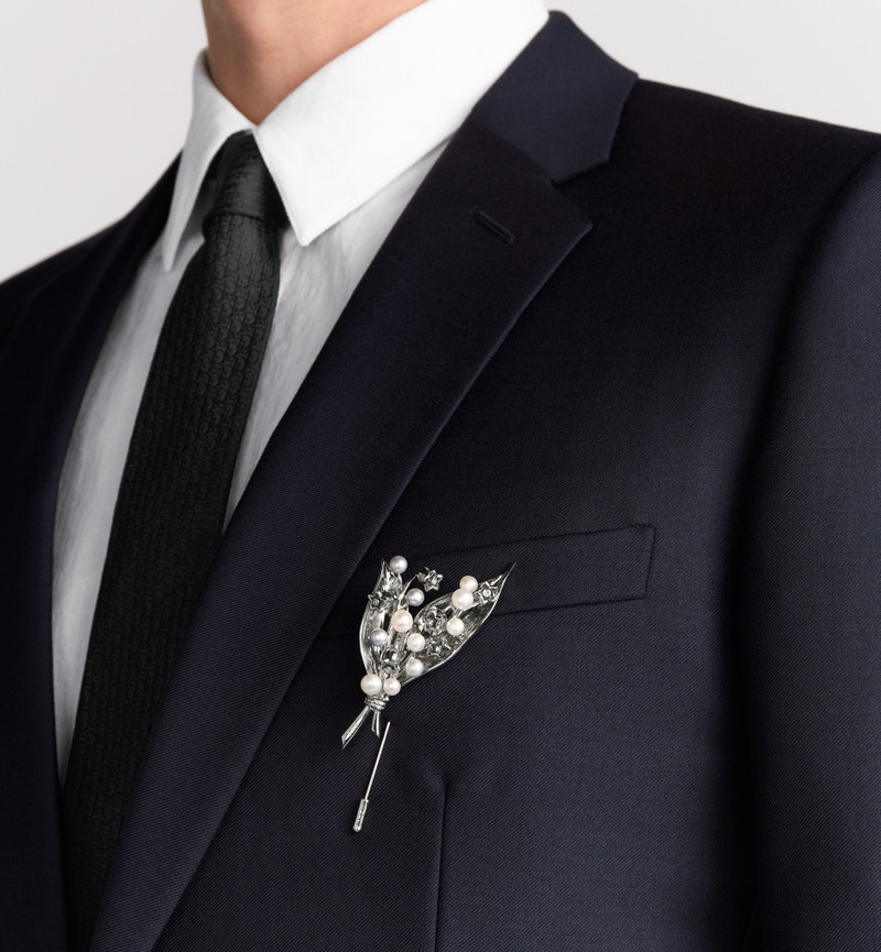 Dior Lily of the Valley Brooch outlook