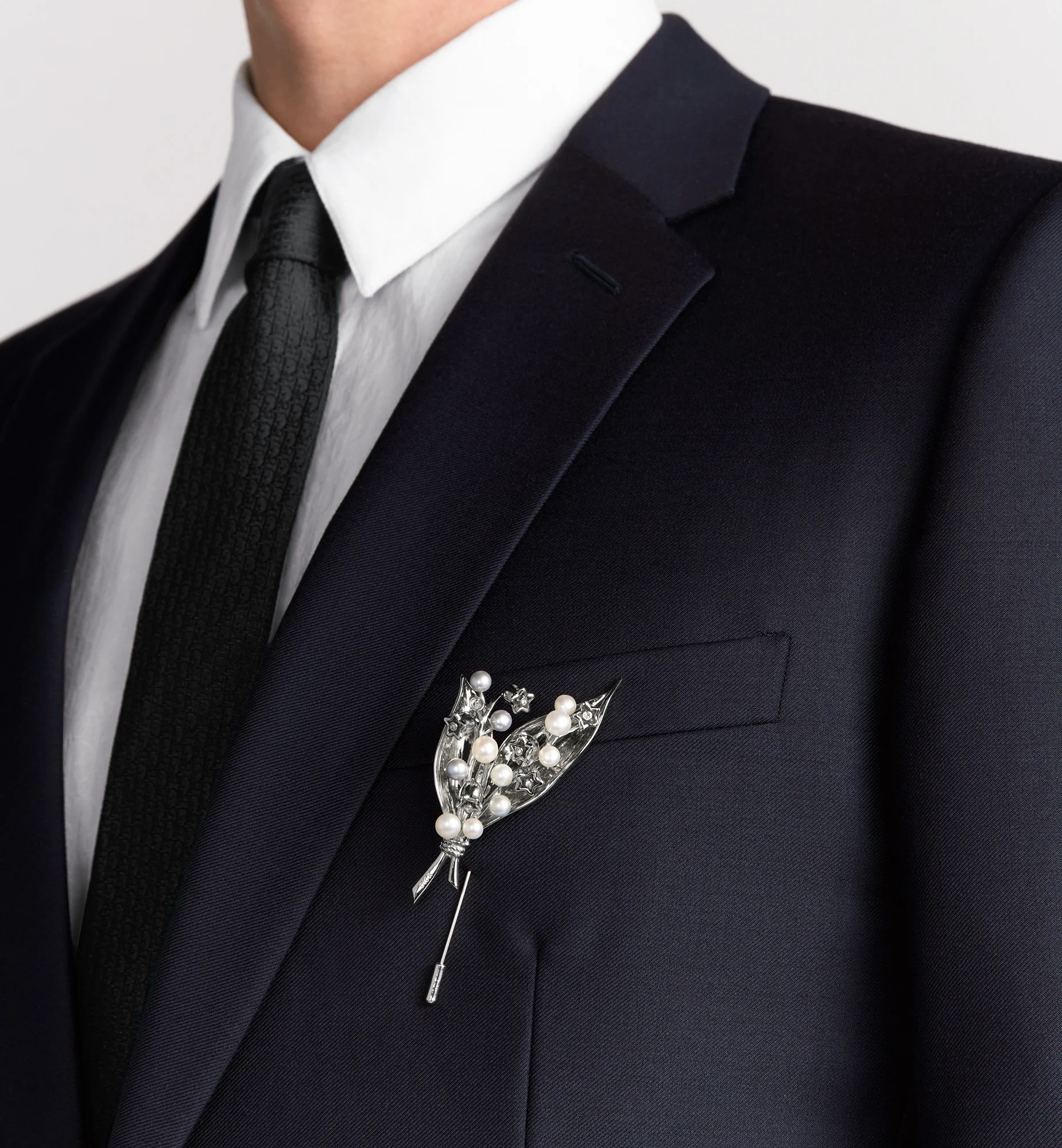 Dior Lily of the Valley Brooch | REVERSIBLE