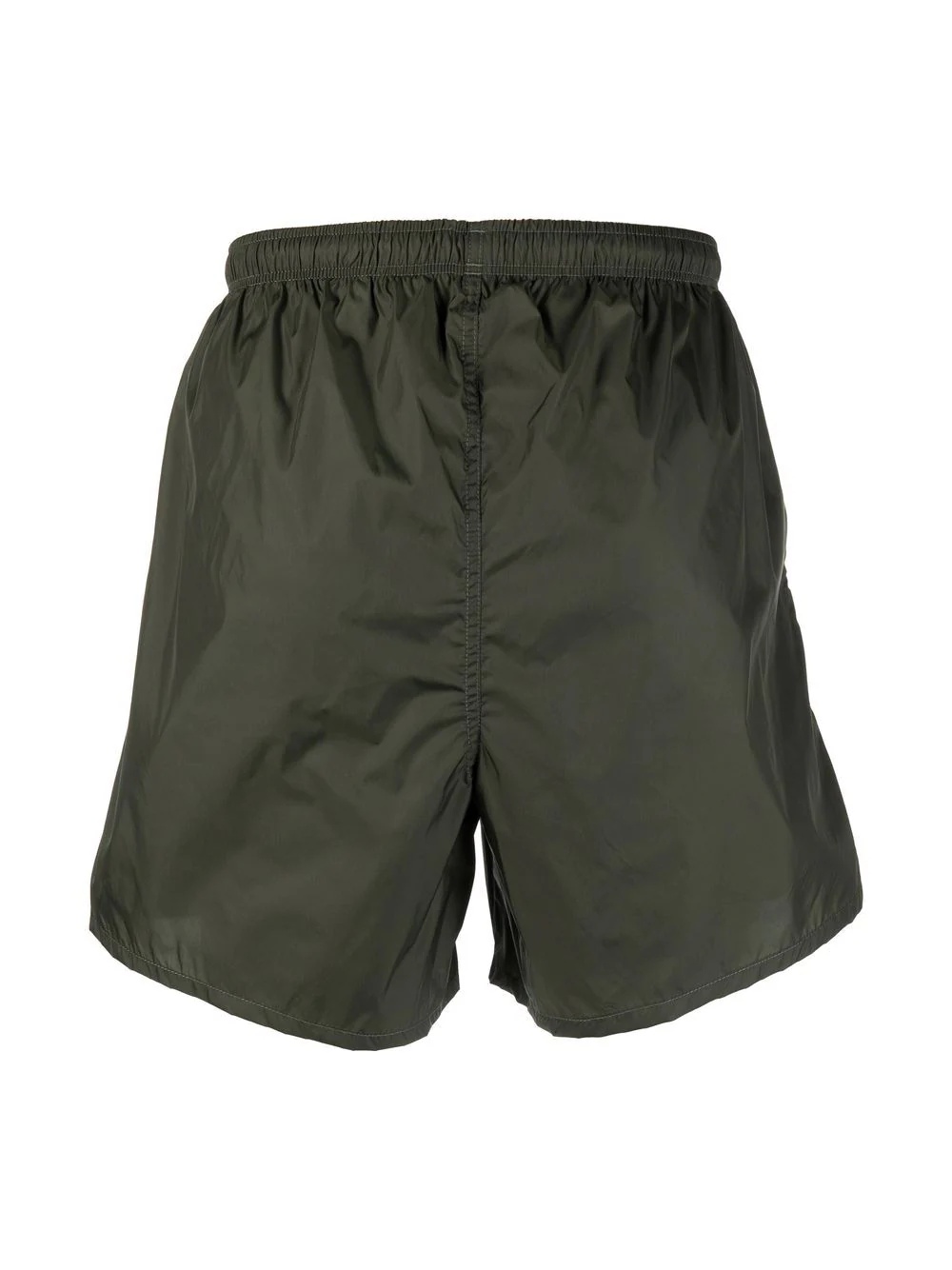 elasticated-waist two-pocket swim shorts - 2