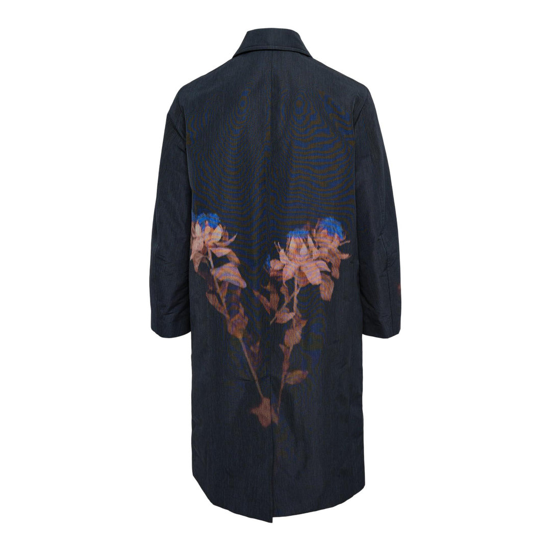 Loose Fit Lined Thistle Coat - 2