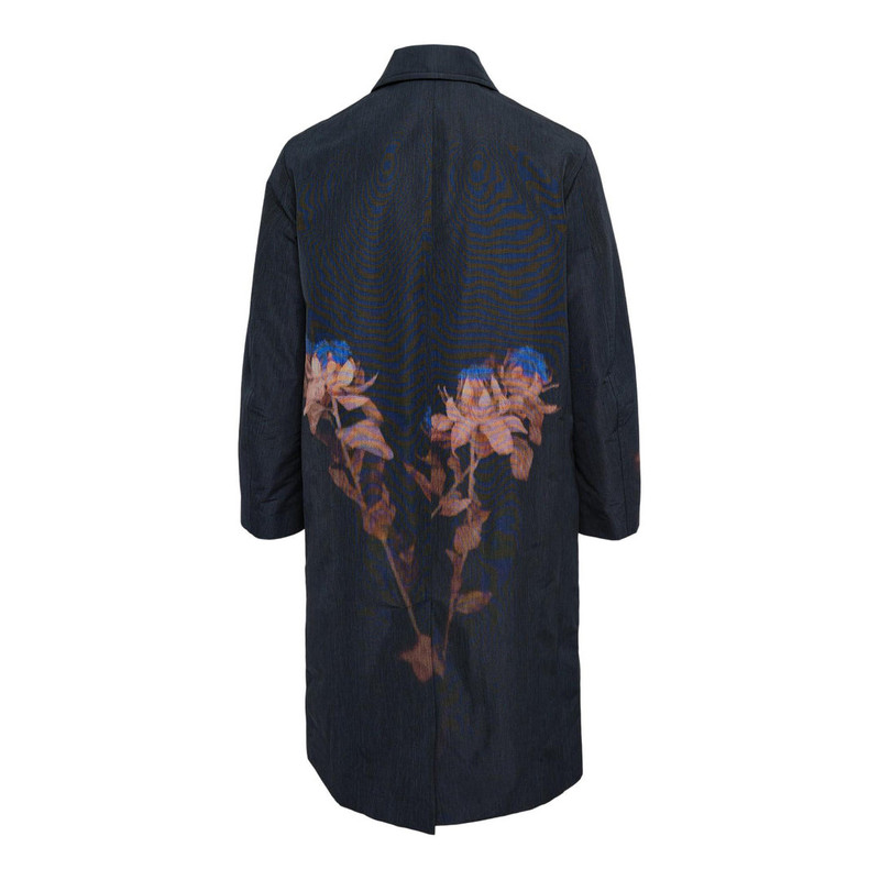 Dries Van Noten Loose Fit Lined Thistle Coat outlook