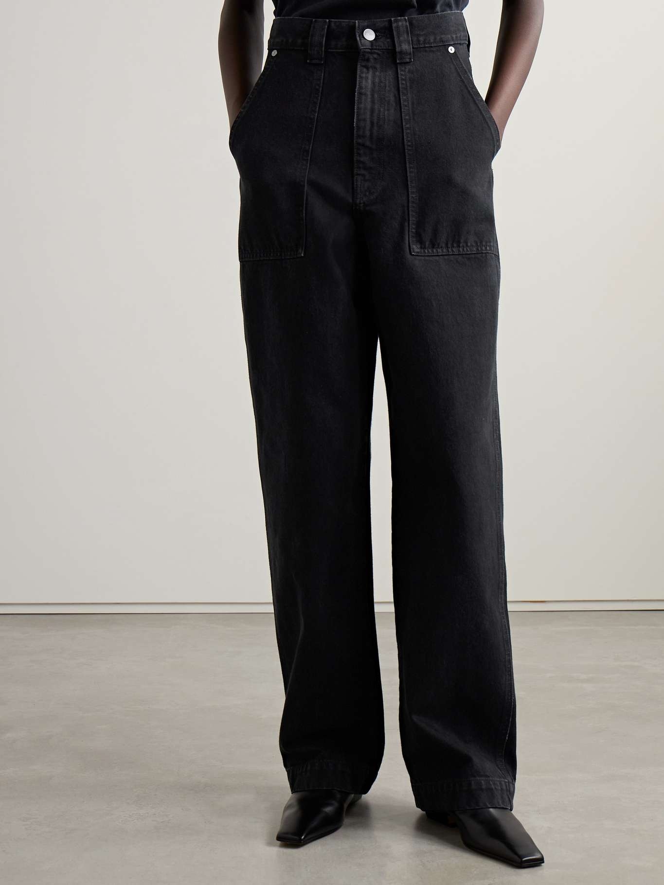 Hewitt high-rise straight-leg jeans - 3