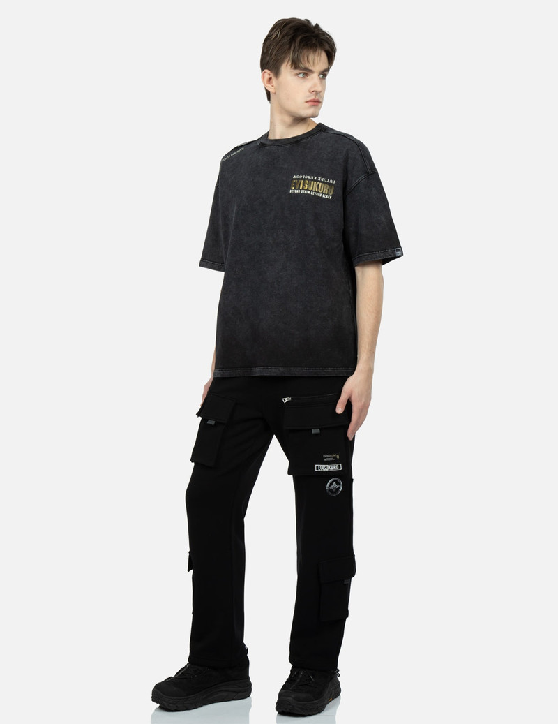 Callgrayphy Logo Print Washed T-Shirt 4