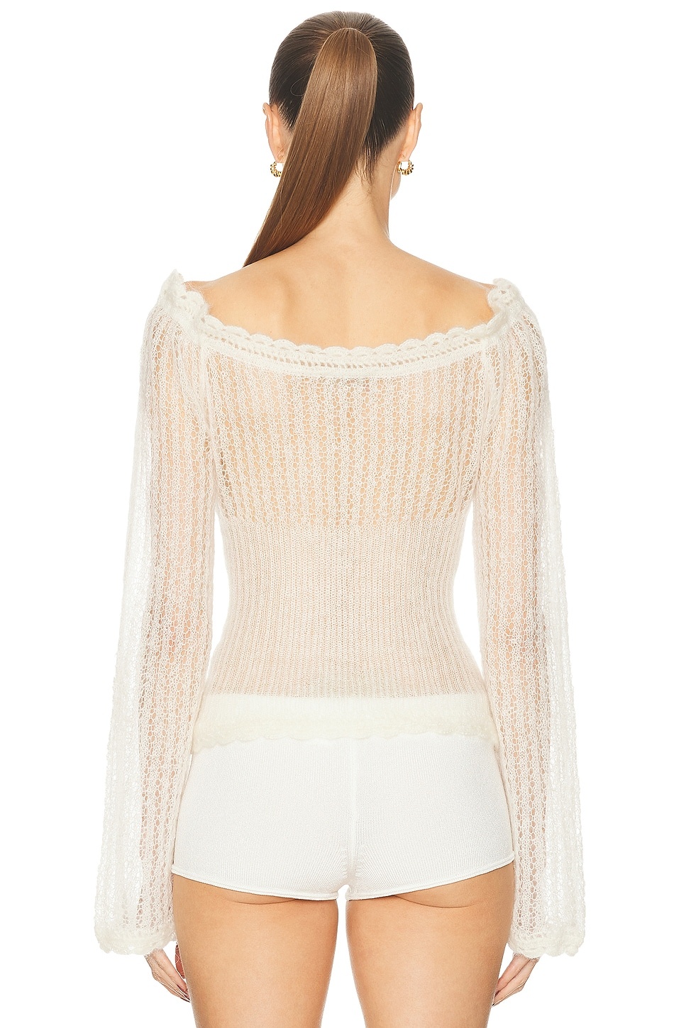 Little Lamb Top in Creme - 3