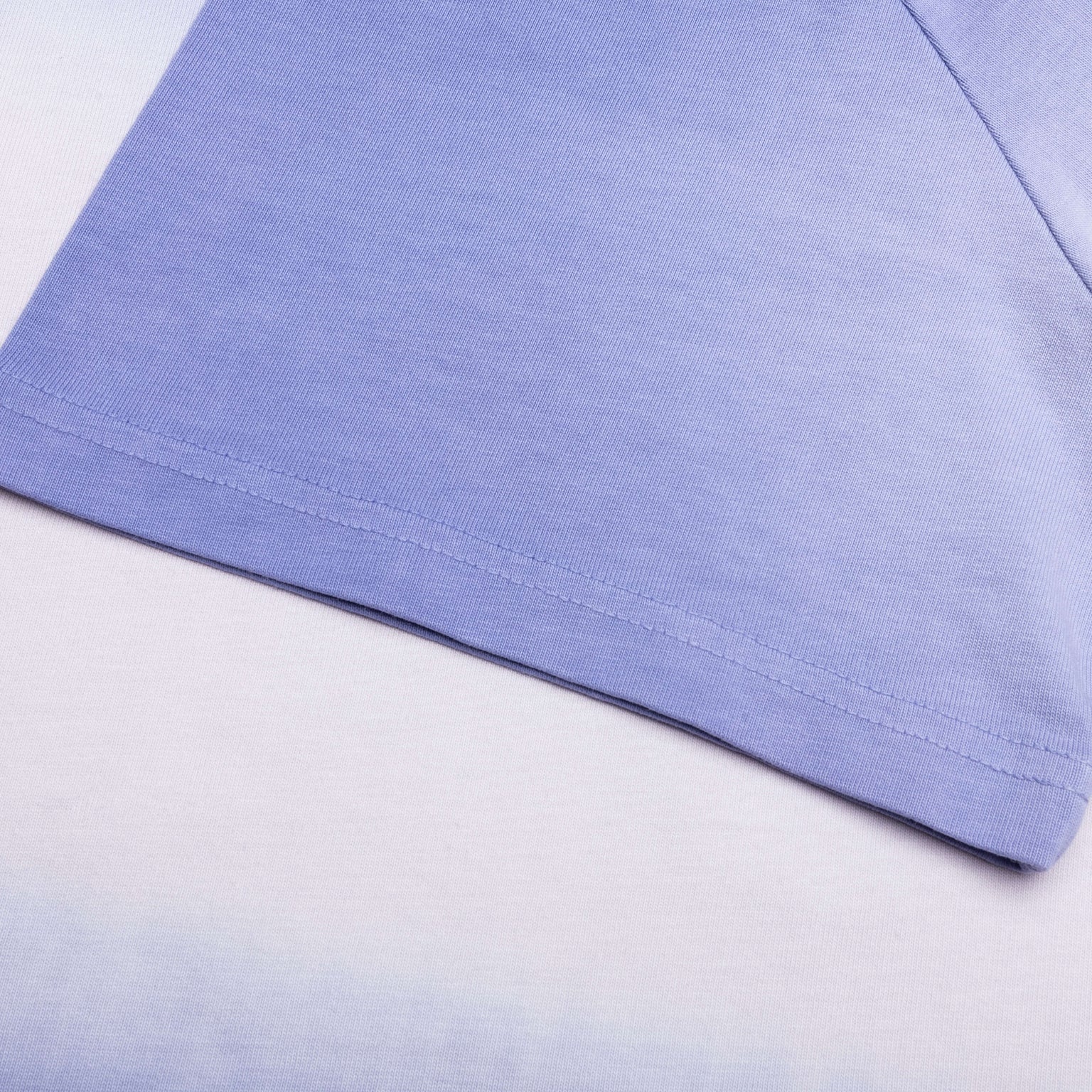 LOGO EMBROIDERY GRADIENT T-SHIRT - LAVENDER - 5