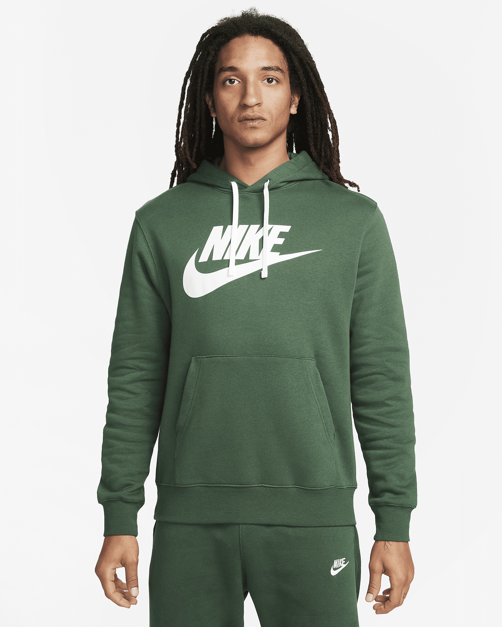 Men's Nike Sportswear Club Fleece Graphic Pullover Hoodie - 1