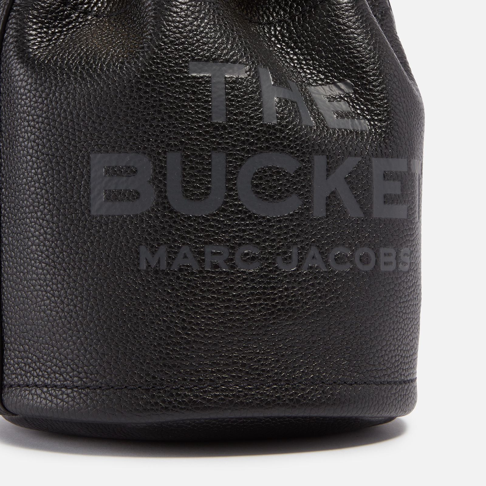 Marc Jacobs The Leather Logo Textured-Leather Bag - 4