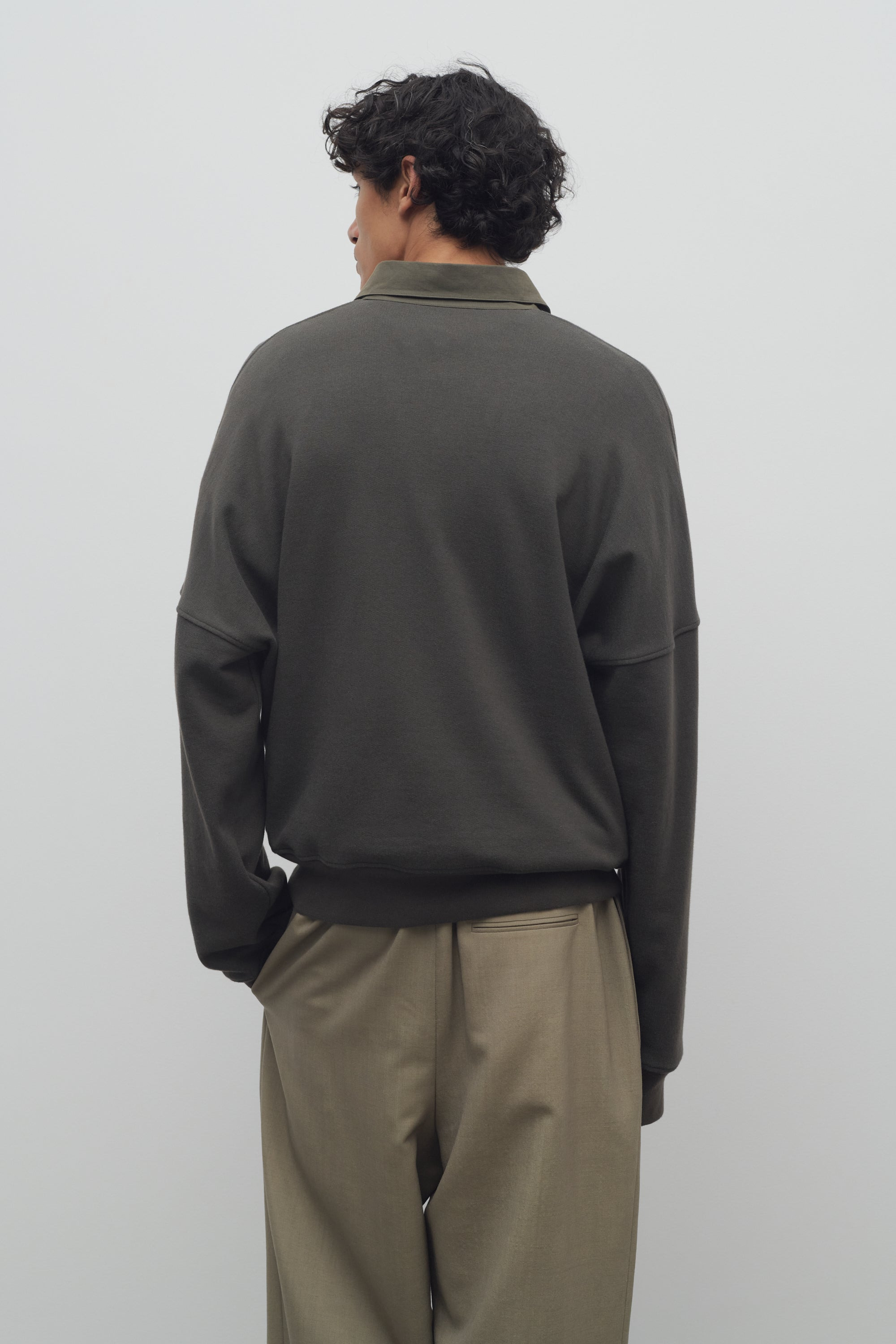 Dende Top in Cotton and Cashmere - 5