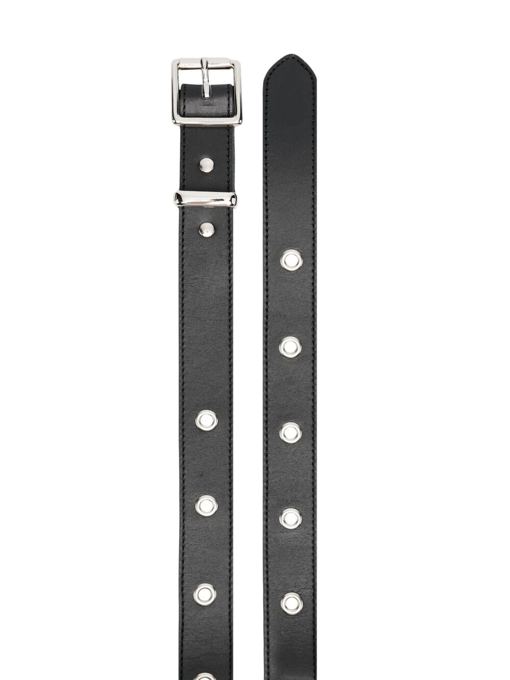 eyelet-embellished belt - 2