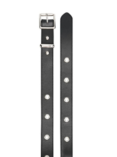 AMI Paris eyelet-embellished belt outlook