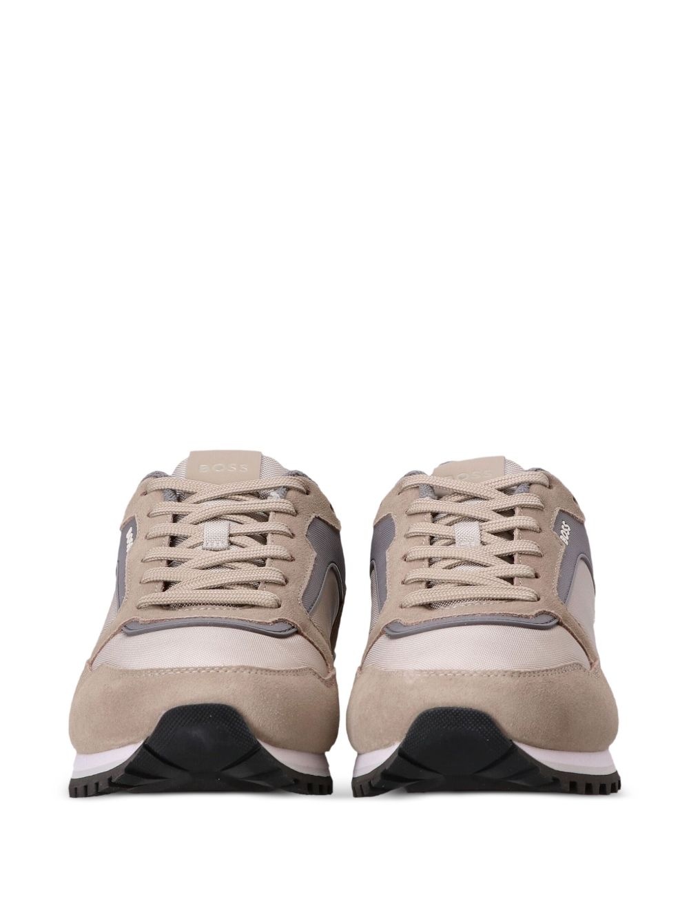 panelled sneakers - 4
