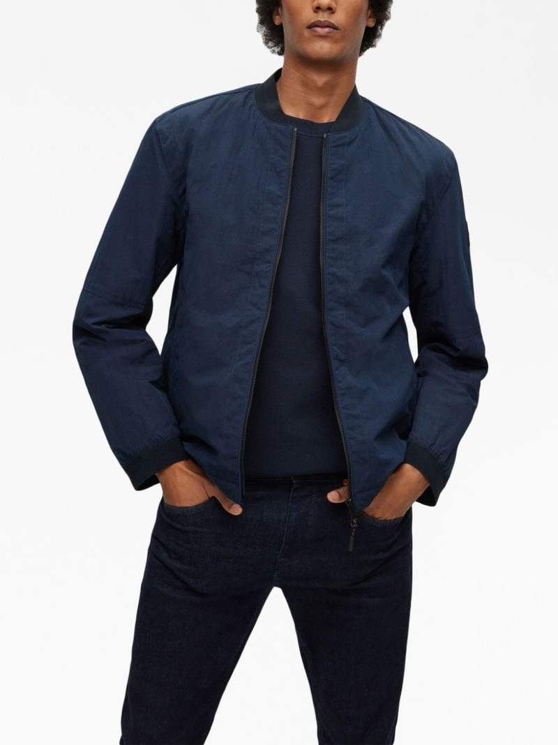 Othmar logo-patch bomber jacket 3