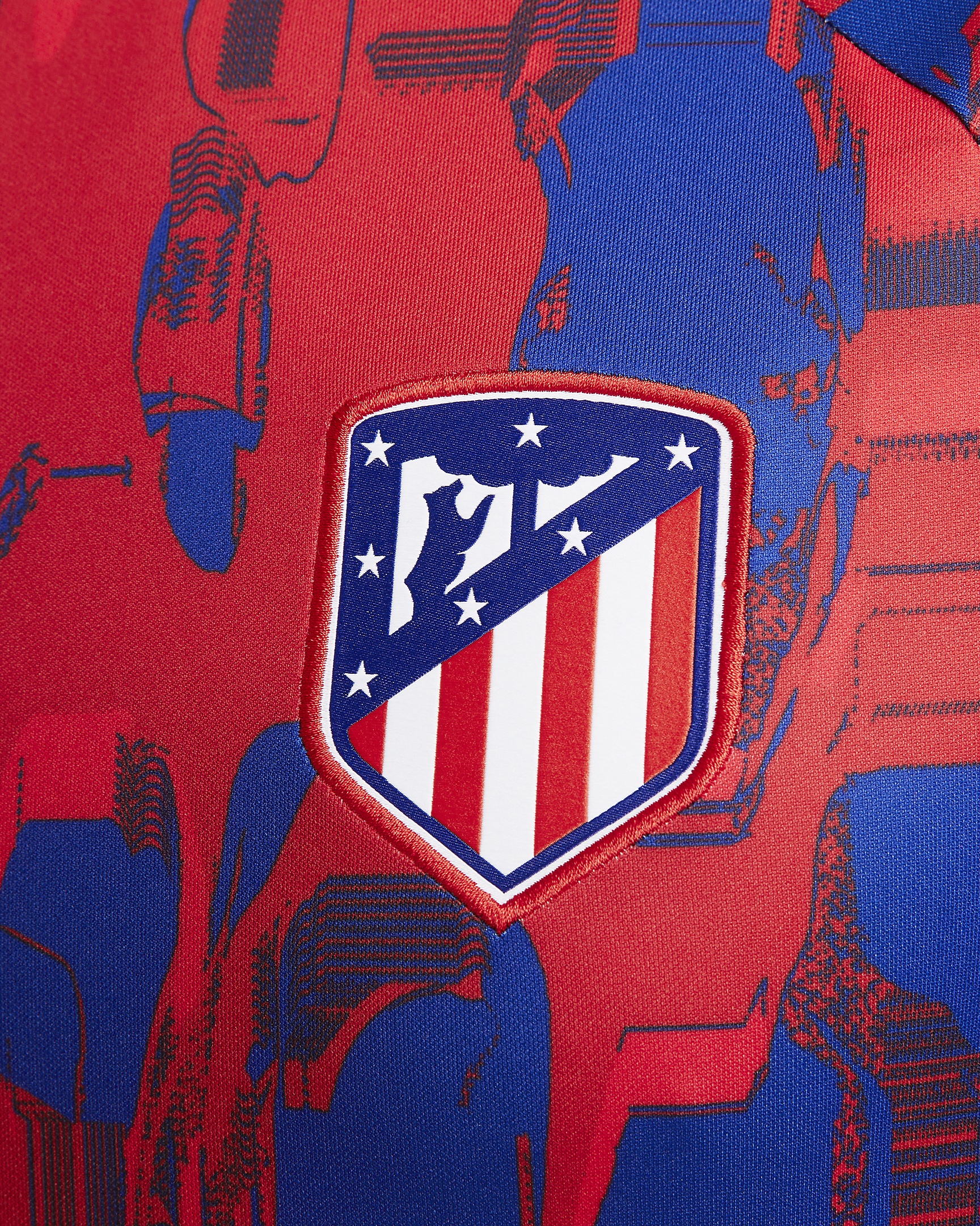 Atlético Madrid Academy Pro Nike Men's Dri-FIT Pre-Match Soccer Top - 4