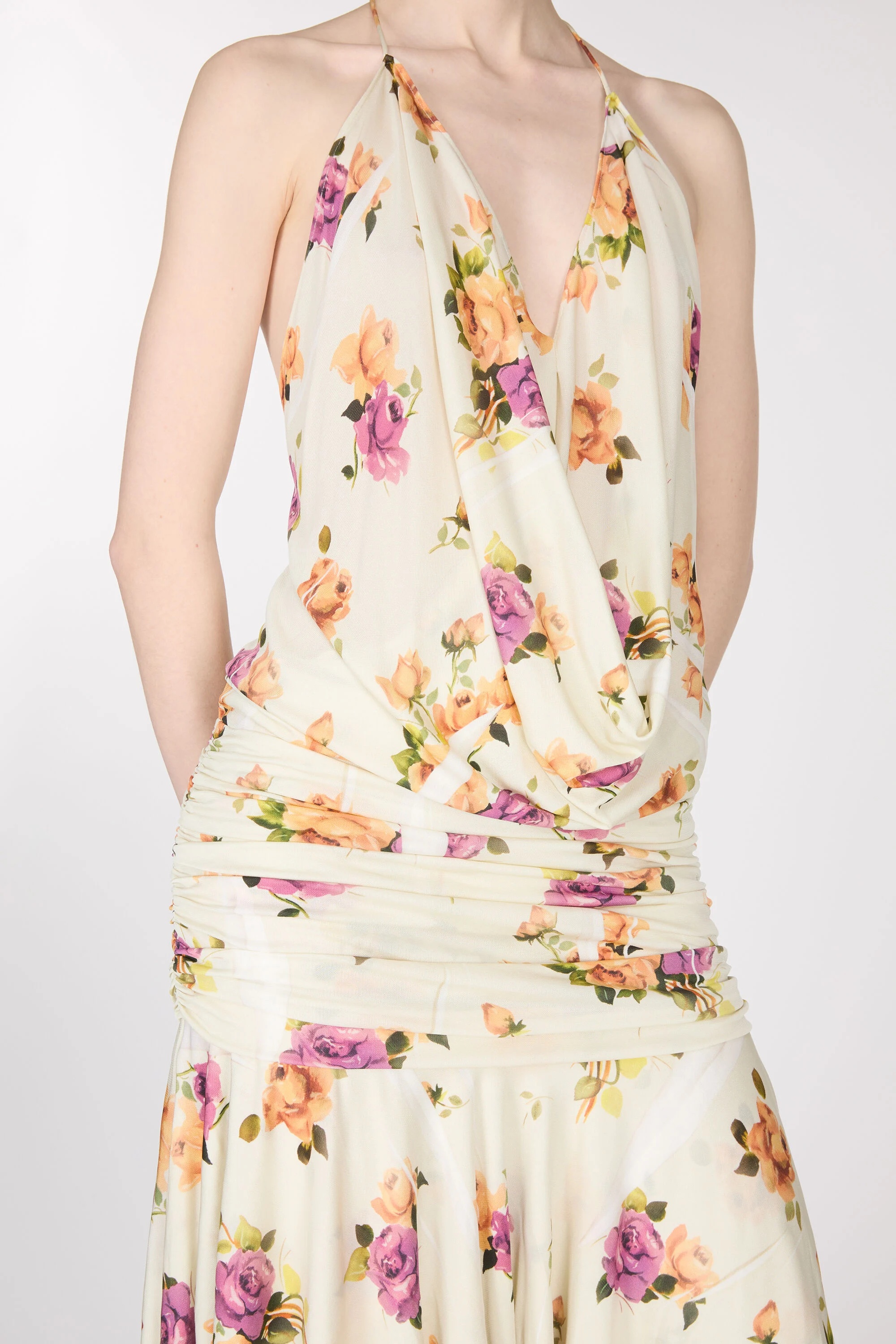 Strap dress - Pink/purple - 3