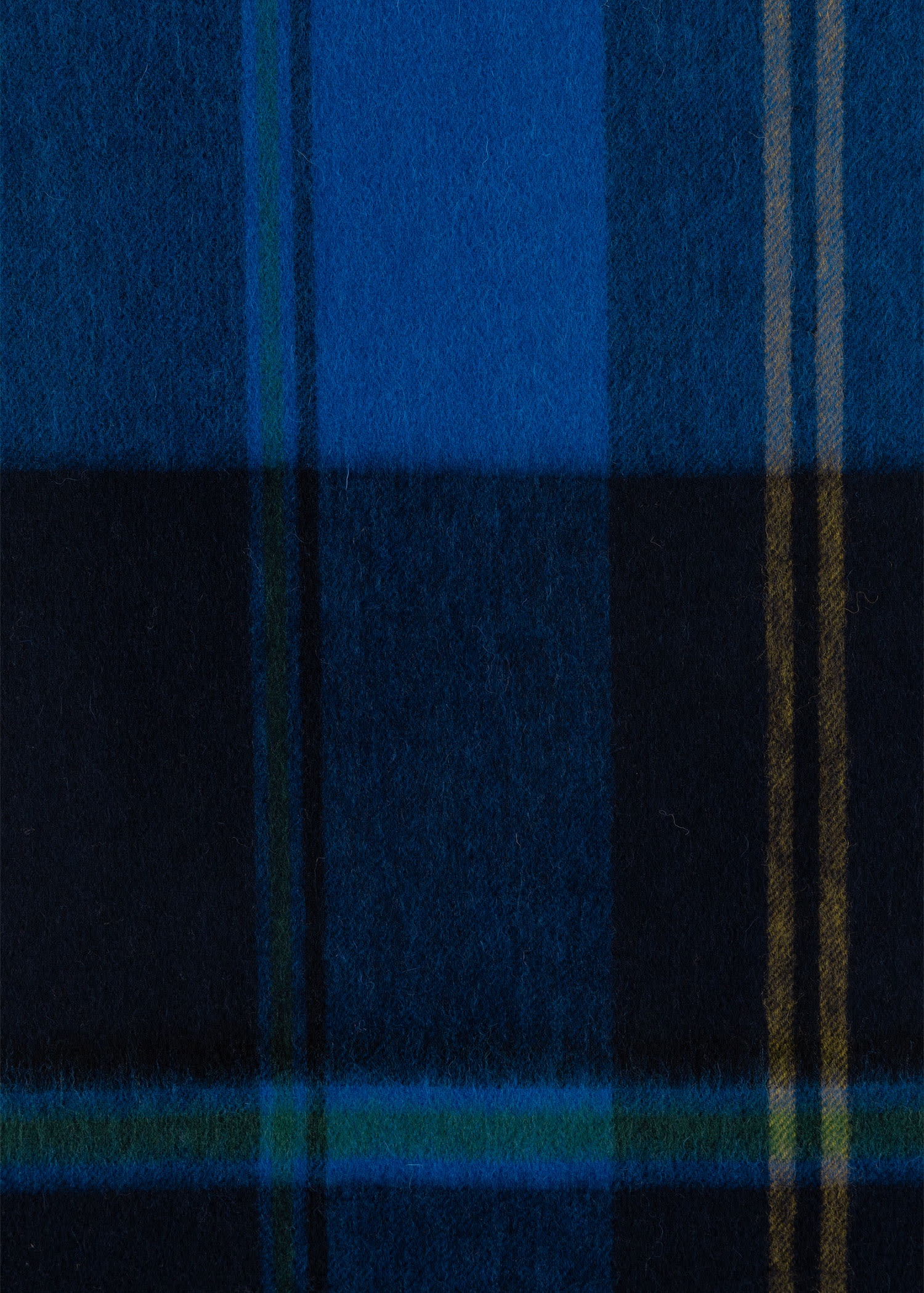 Lambswool Oversized Check Scarf - 3