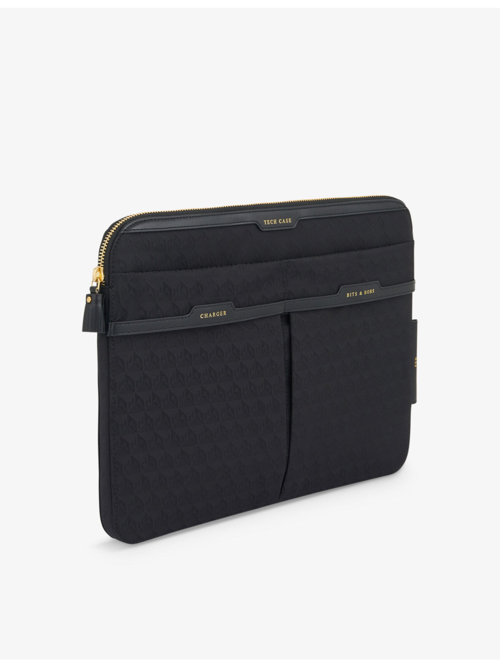 Technologo Case logo-print recycled-nylon pouch - 5