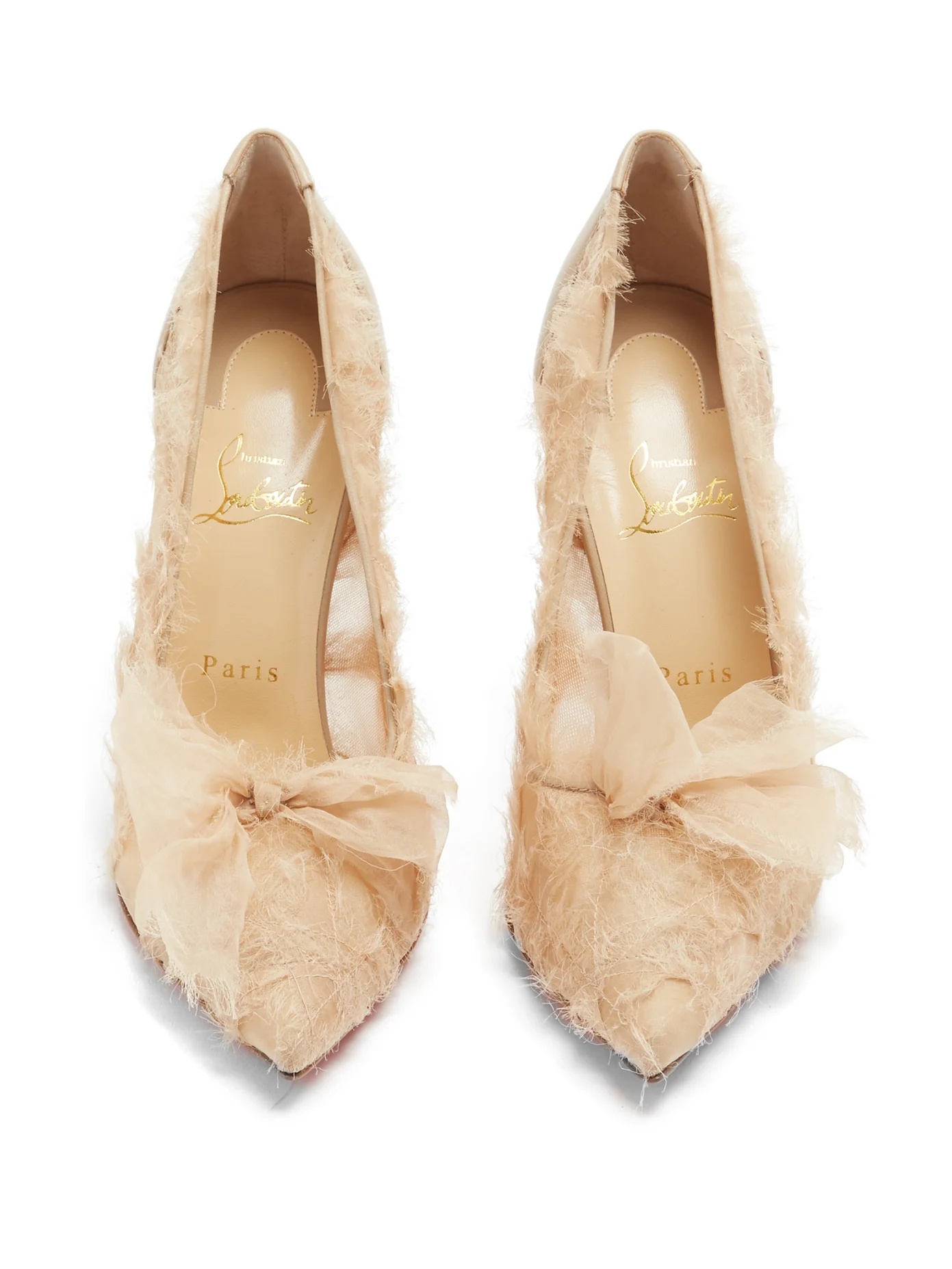 Toufrou 110 organza pumps - 4