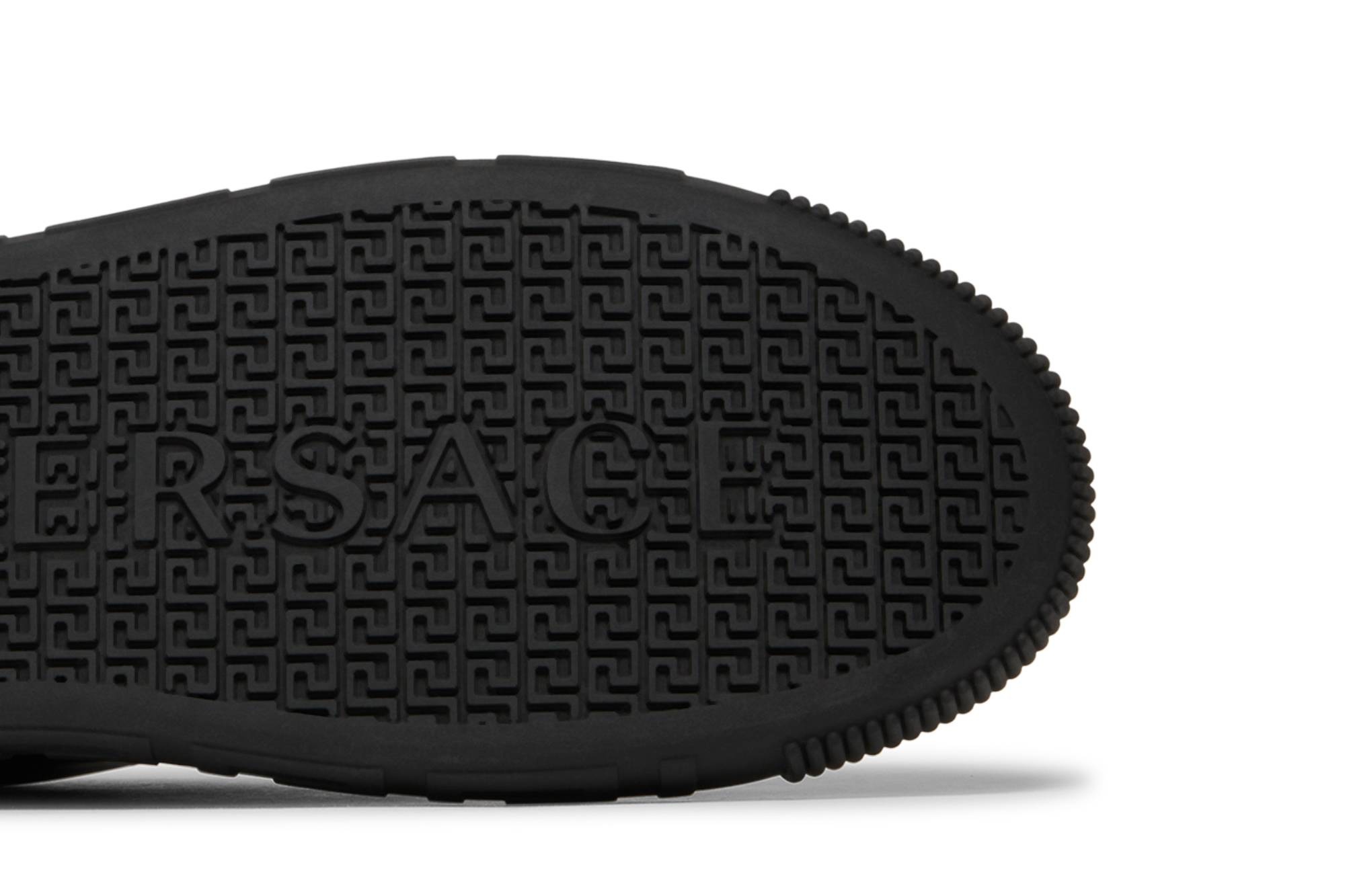 Versace Medusa Low 'Logo Print - Black' - 5