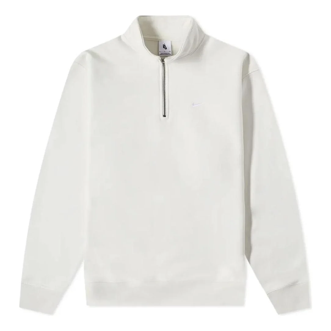Nike Swoosh Quarter Zip Top Jacket 'White' DQ5209-030 - 1