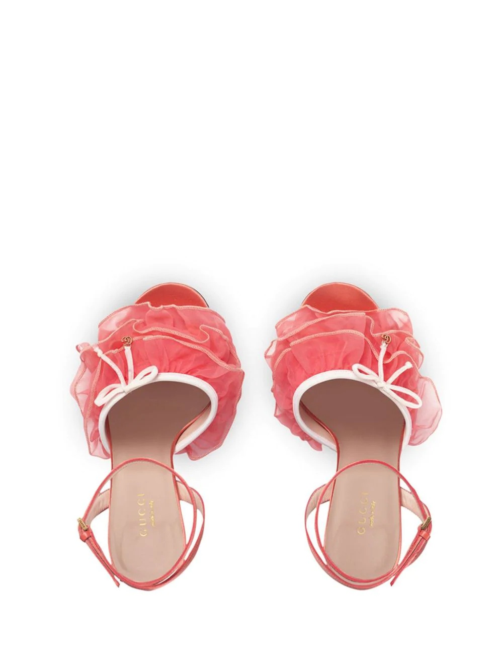 tulle sandals - 4