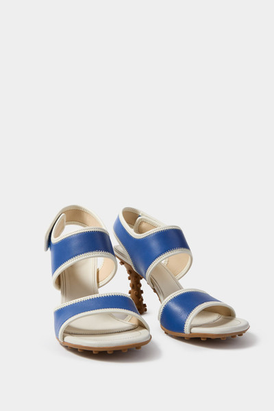 SUNNEI 1000CHIODI SANDALS / leather / blue outlook