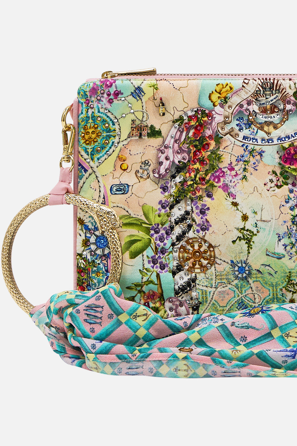 RING SCARF CLUTCH - 2