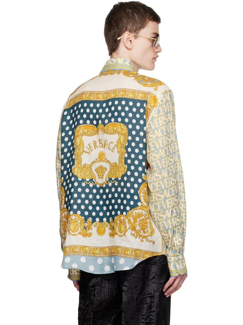 Blue Allover Shirt 3