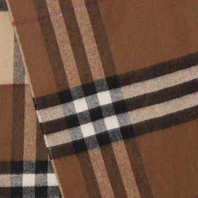 Burberry Contrast Check Cashmere Scarf outlook