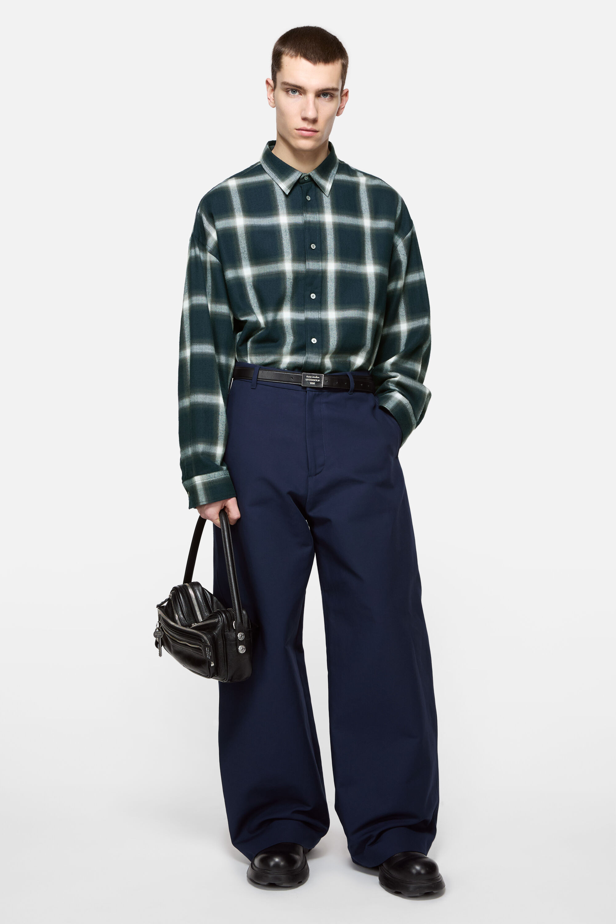 Button-up shirt - Navy multi - 2