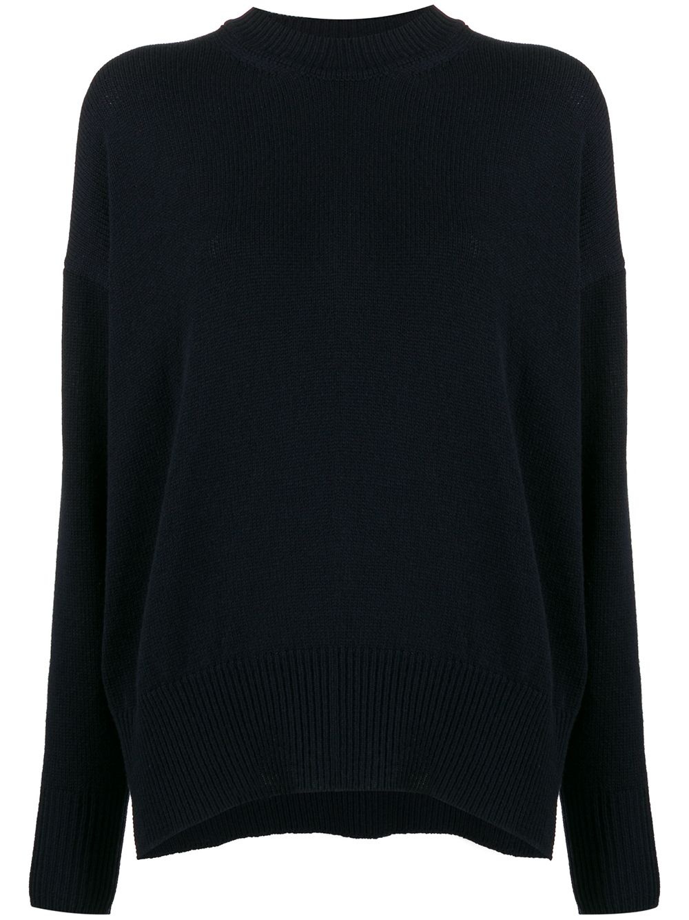 dropped-shoulder sweater - 1