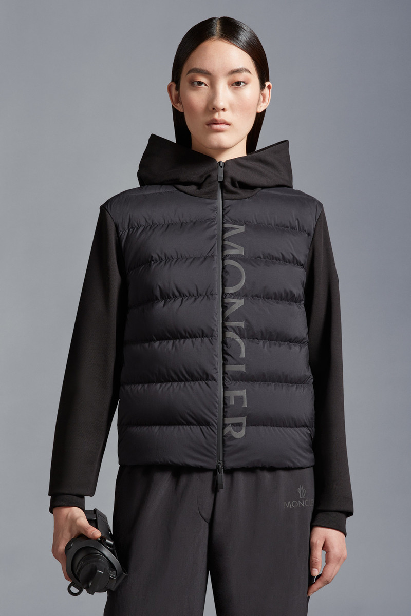 Moncler Padded Zip-Up Hoodie outlook