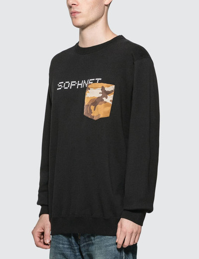 SOPHNET. Pocket Crew Neck Sweatshirt outlook