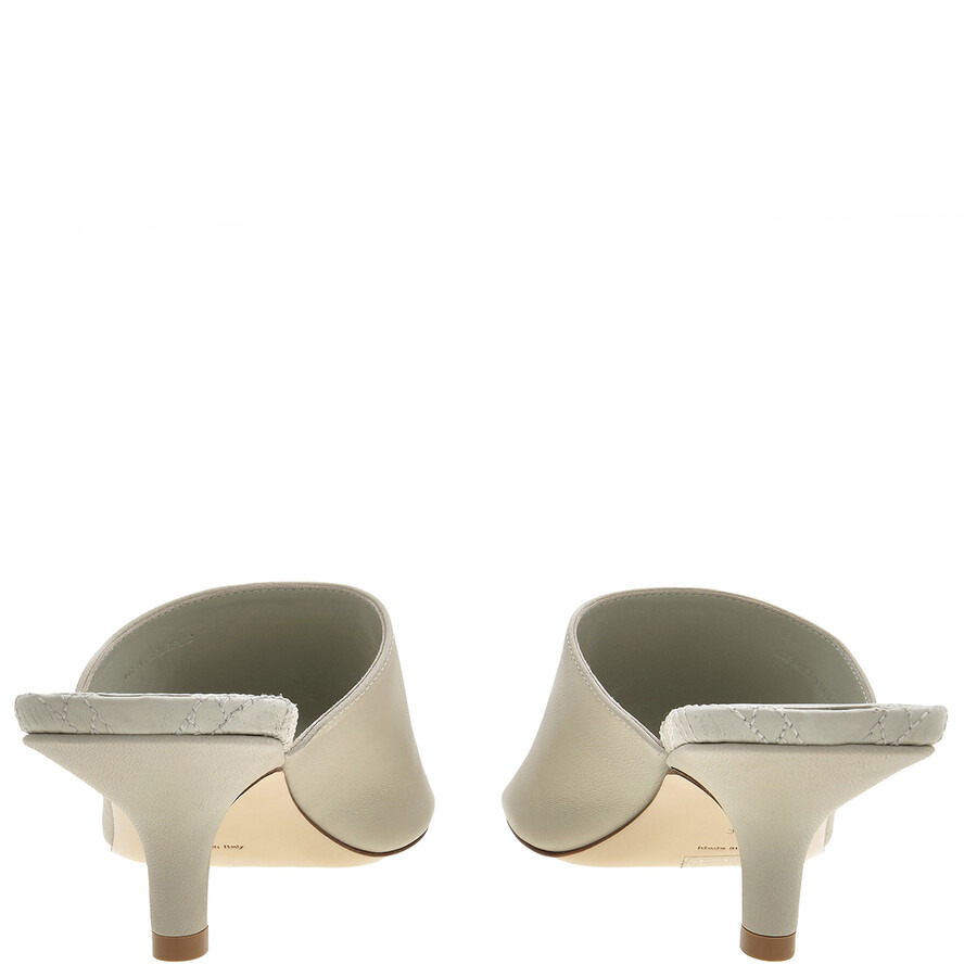 Burberry Plaster Leather Duck 55 Mules - 3