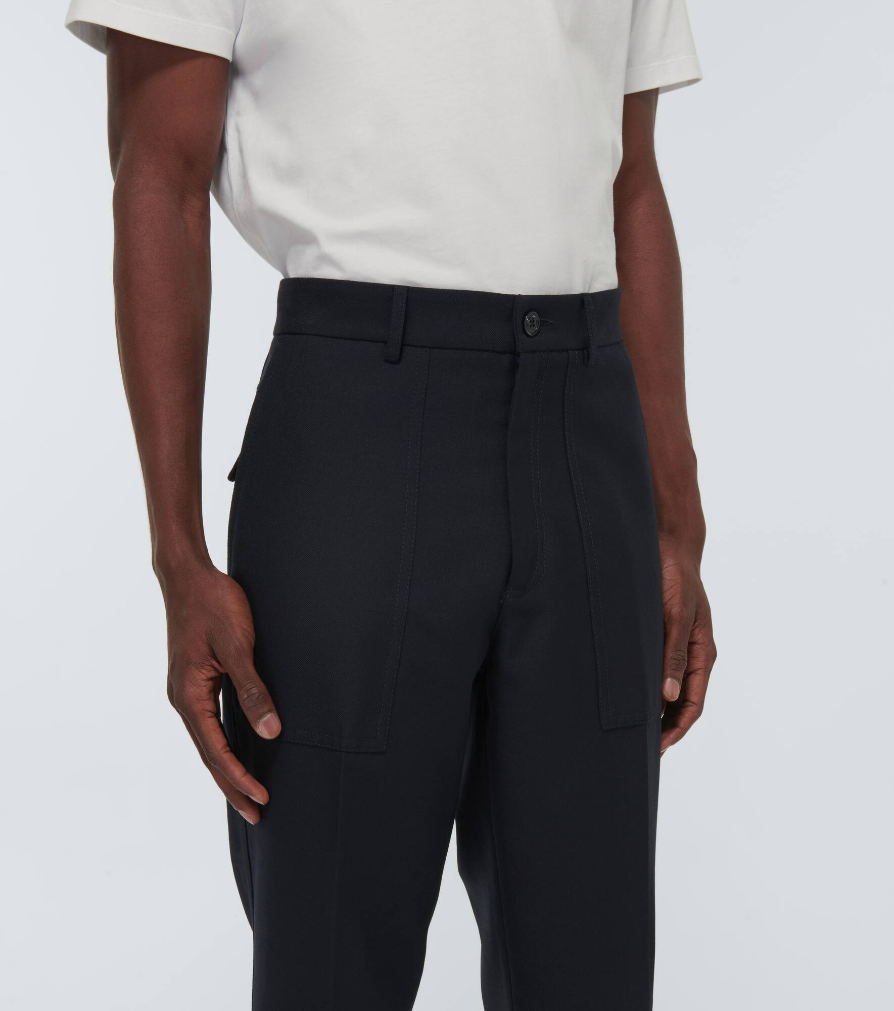 2 MONCLER 1952 Sportivo classic wool pants - 5
