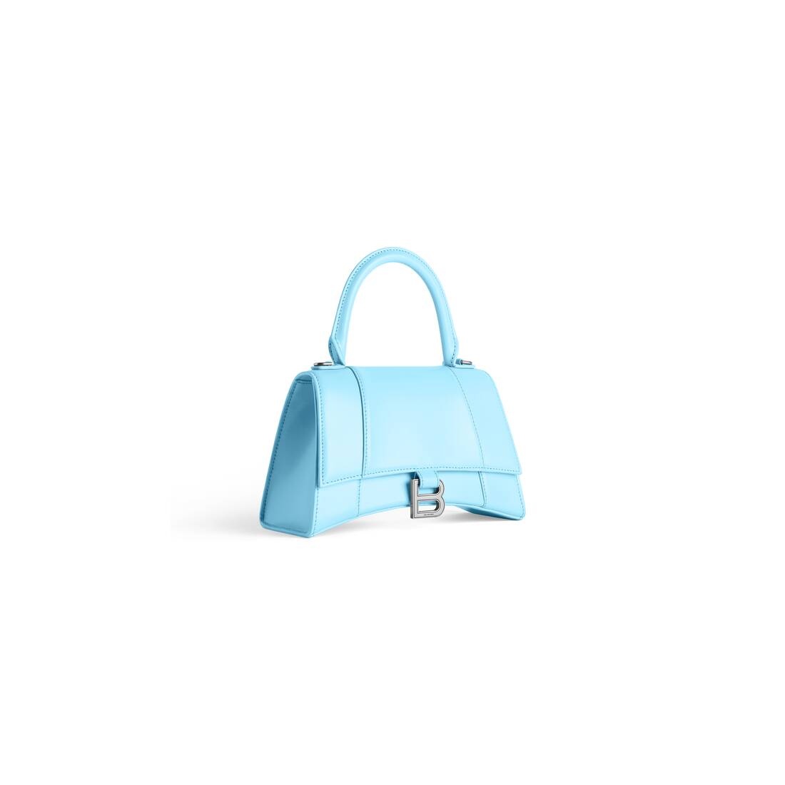 Women's Hourglass Small Handbag Box in Blue - 5