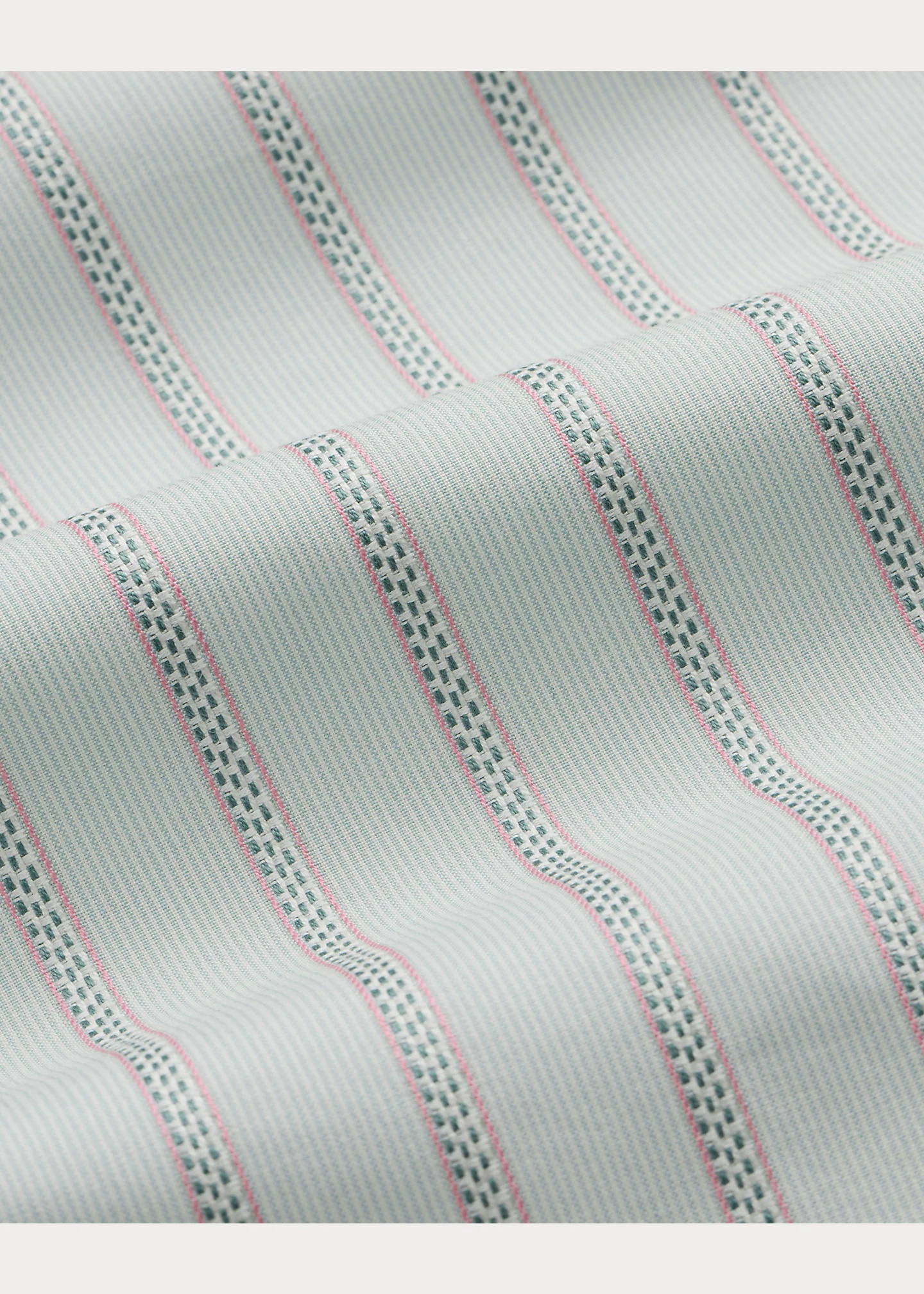 Slim Fit Striped Dobby Shirt - 9