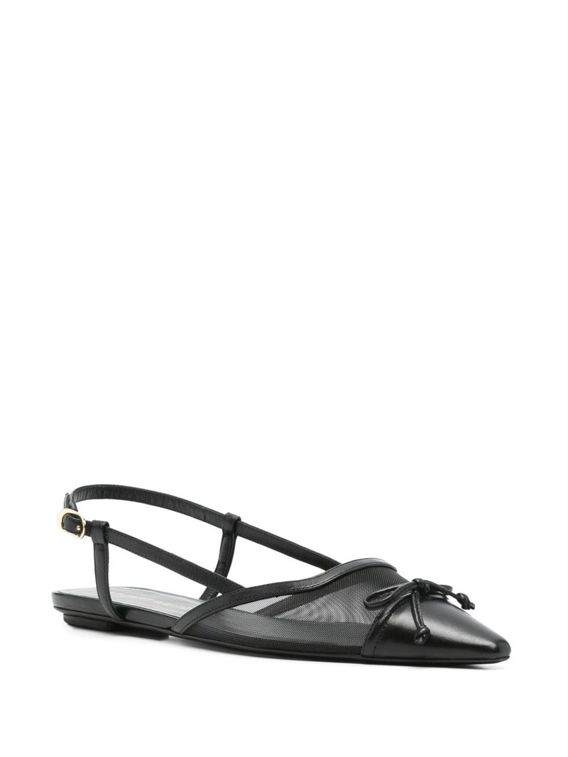 Stuart Weitzman mesh-panel ballet flats outlook